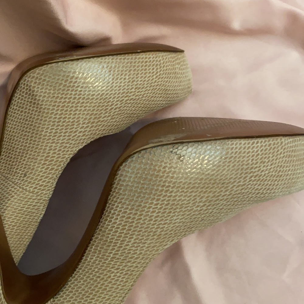 Bcbgeneration Parade Platform Nude Pump Size 9m - image 8
